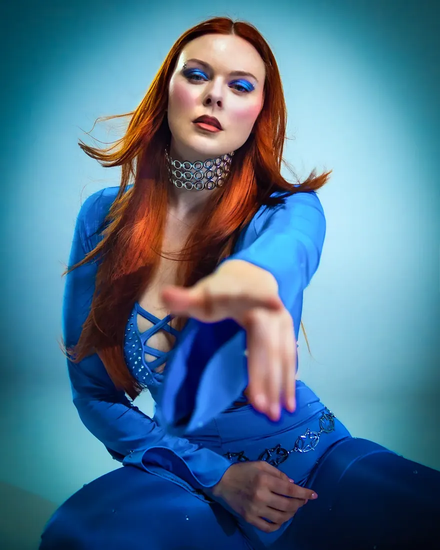 Bobbie Dazzle artist photoshoot by GLiTCHED ViSUALS