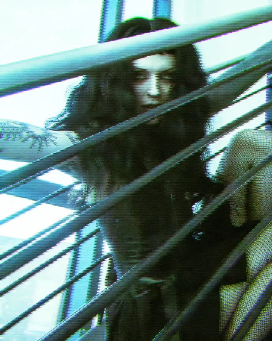 Harpy artist photoshoot by GLiTCHED ViSUALS