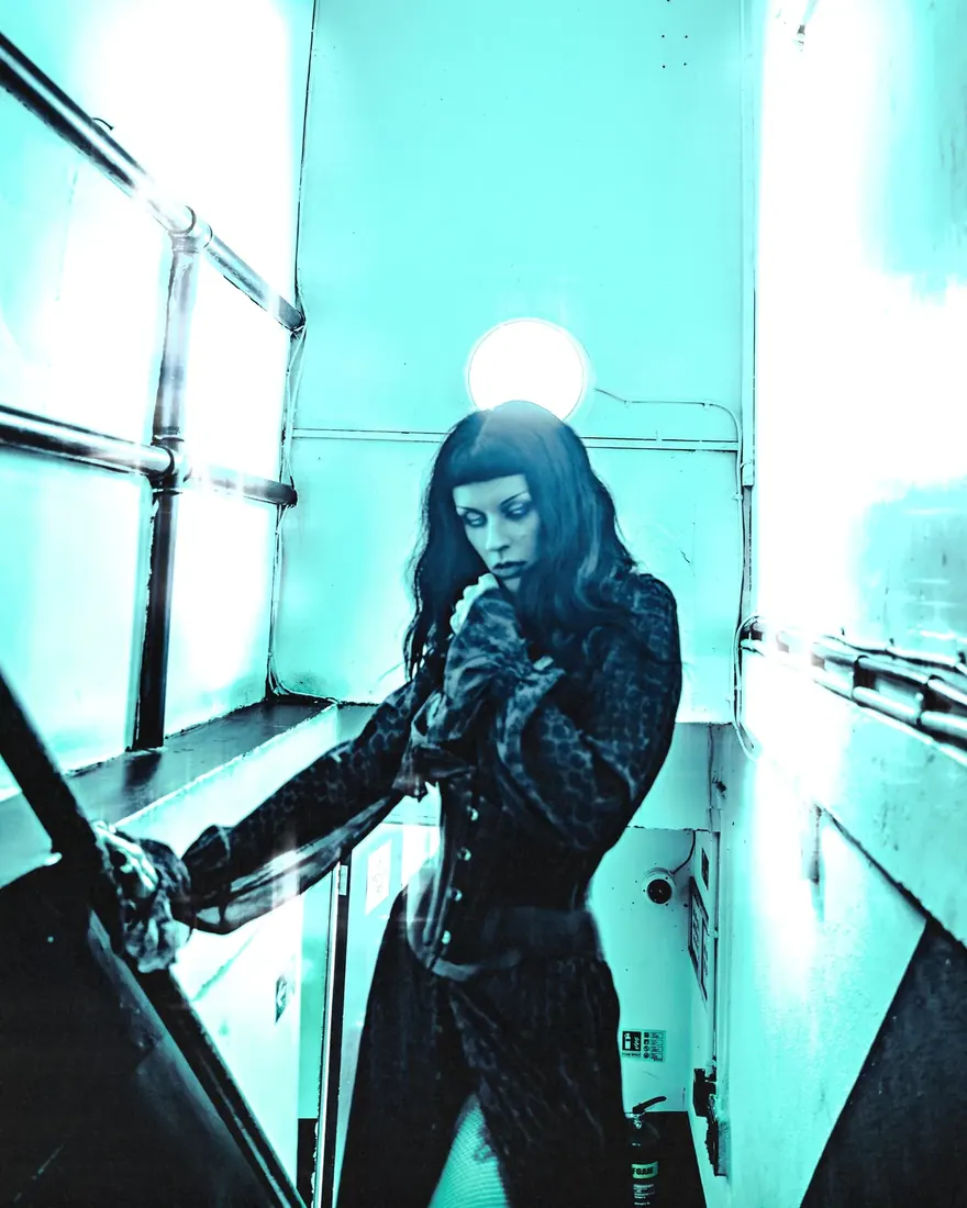 Harpy artist photoshoot by GLiTCHED ViSUALS