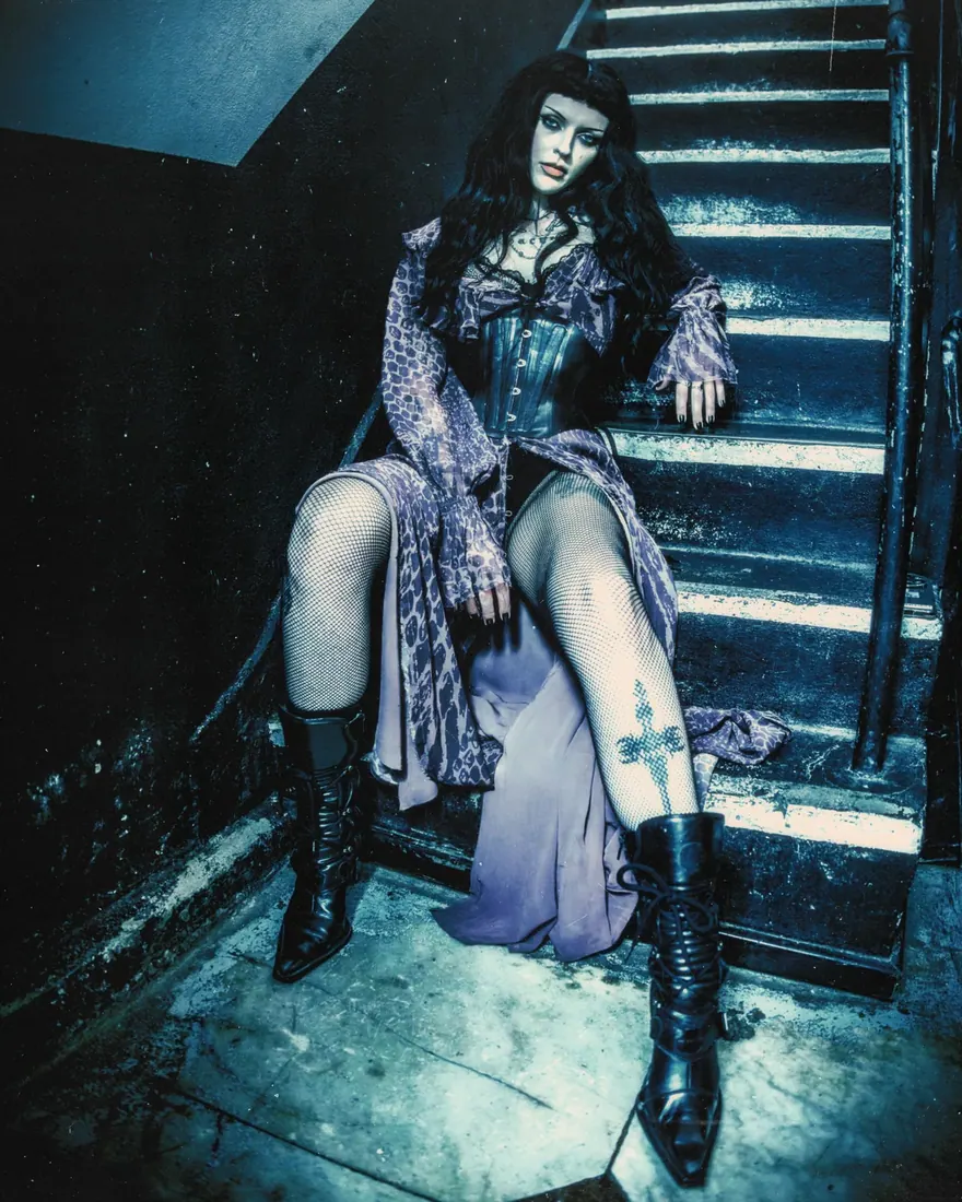 Harpy artist photoshoot by GLiTCHED ViSUALS