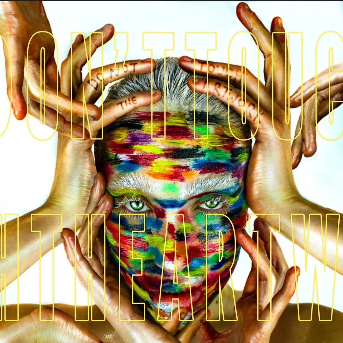 Don't Touch The Artwork — single and album cover artwork by GLiTCHED ViSUALS