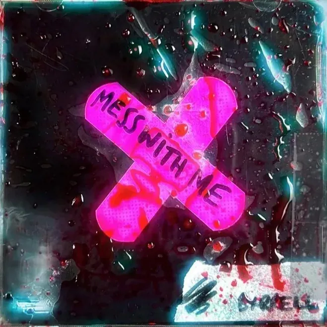 Mess With Me — single and album cover artwork by GLiTCHED ViSUALS
