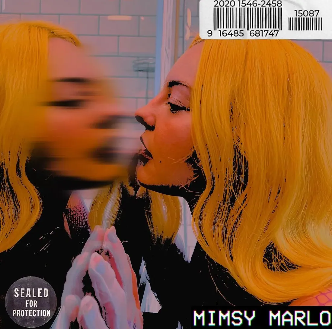 Mimsy Marlo — single and album cover artwork by GLiTCHED ViSUALS