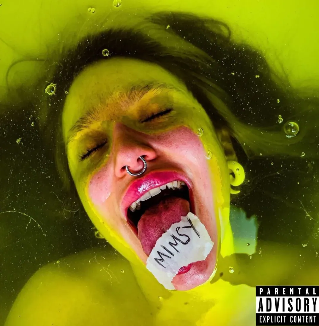 Mimsy — single and album cover artwork by GLiTCHED ViSUALS