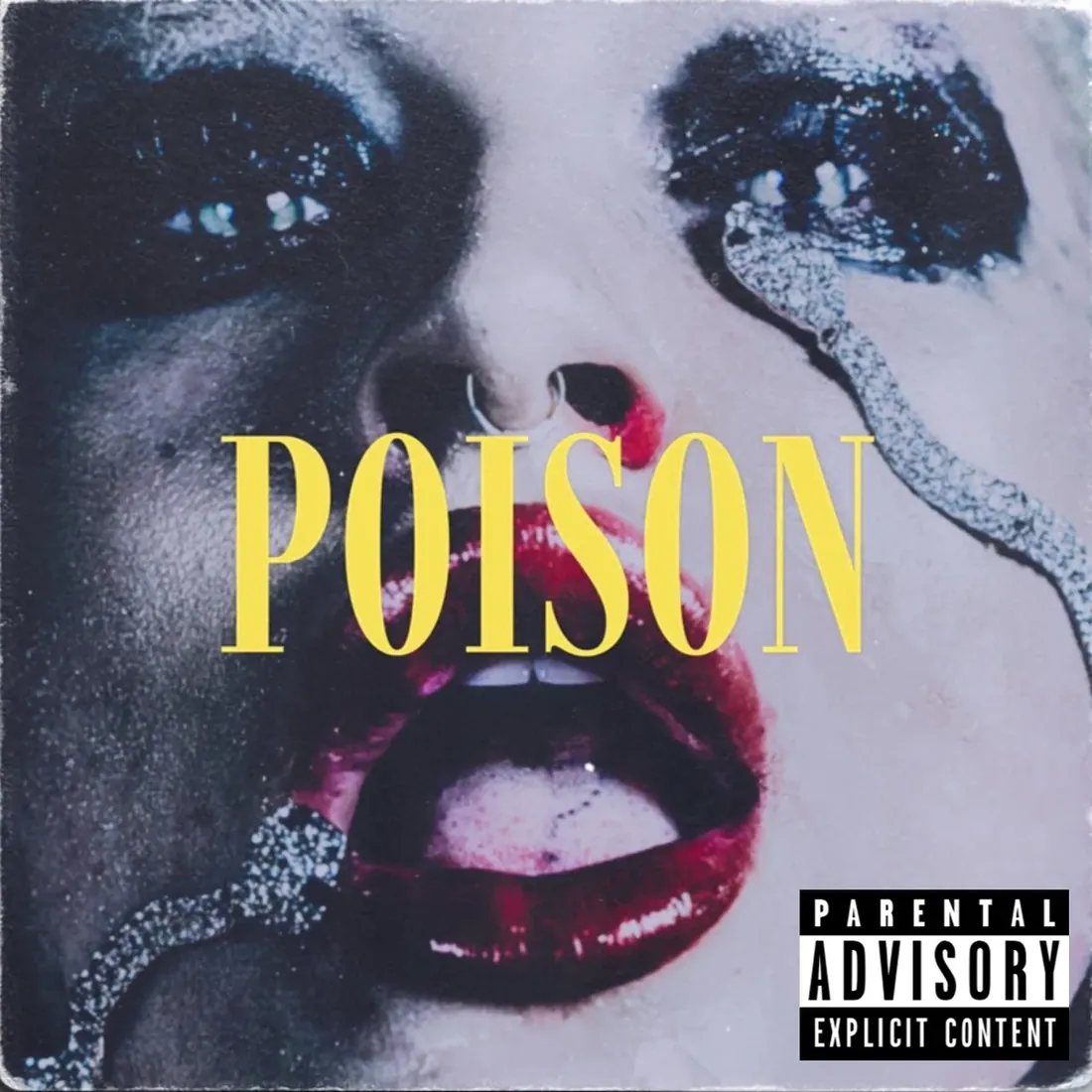 Poison — single and album cover artwork by GLiTCHED ViSUALS