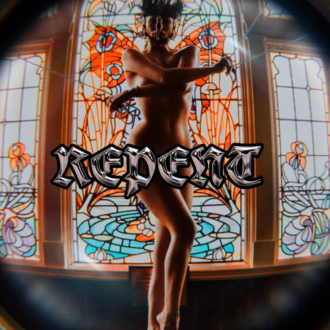Repent — single and album cover artwork by GLiTCHED ViSUALS