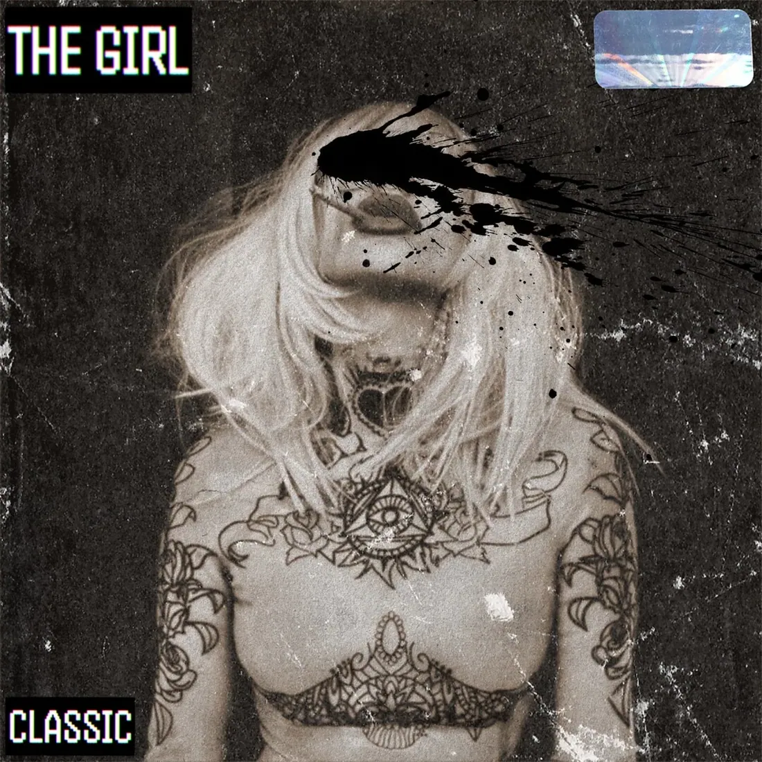 The Girl — single and album cover artwork by GLiTCHED ViSUALS