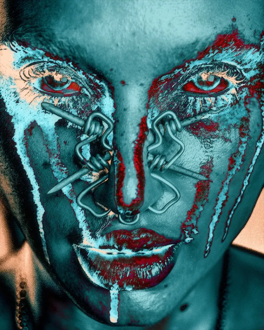 Digital composite and retouching by GLiTCHED ViSUALS