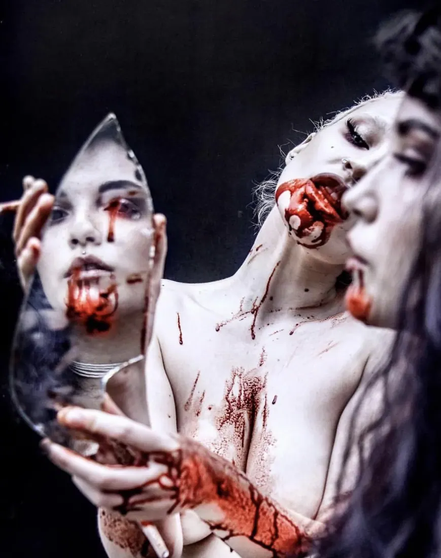 Digital composite and retouching by GLiTCHED ViSUALS