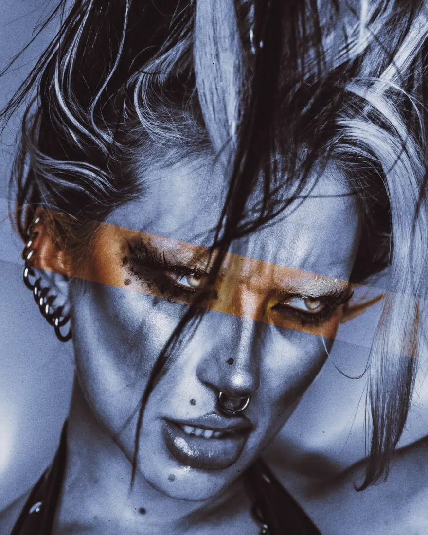 Digital composite and retouching by GLiTCHED ViSUALS
