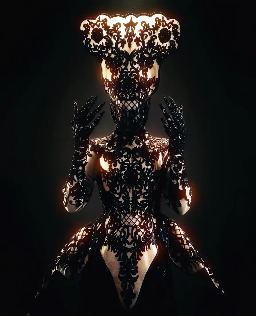Heirarchangel — syban, digital composite and retouching by GLiTCHED ViSUALS