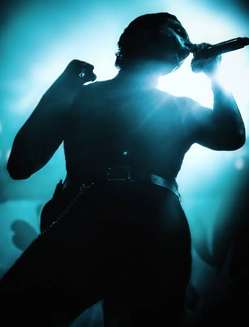 Black Veil Brides performing live, concert photography by GLiTCHED ViSUALS