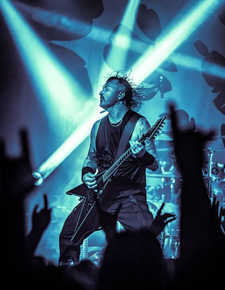Black Veil Brides performing live, concert photography by GLiTCHED ViSUALS