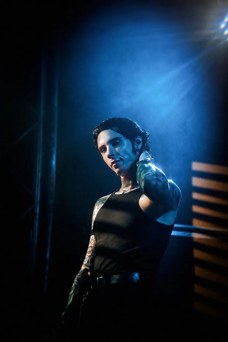Black Veil Brides performing live, concert photography by GLiTCHED ViSUALS
