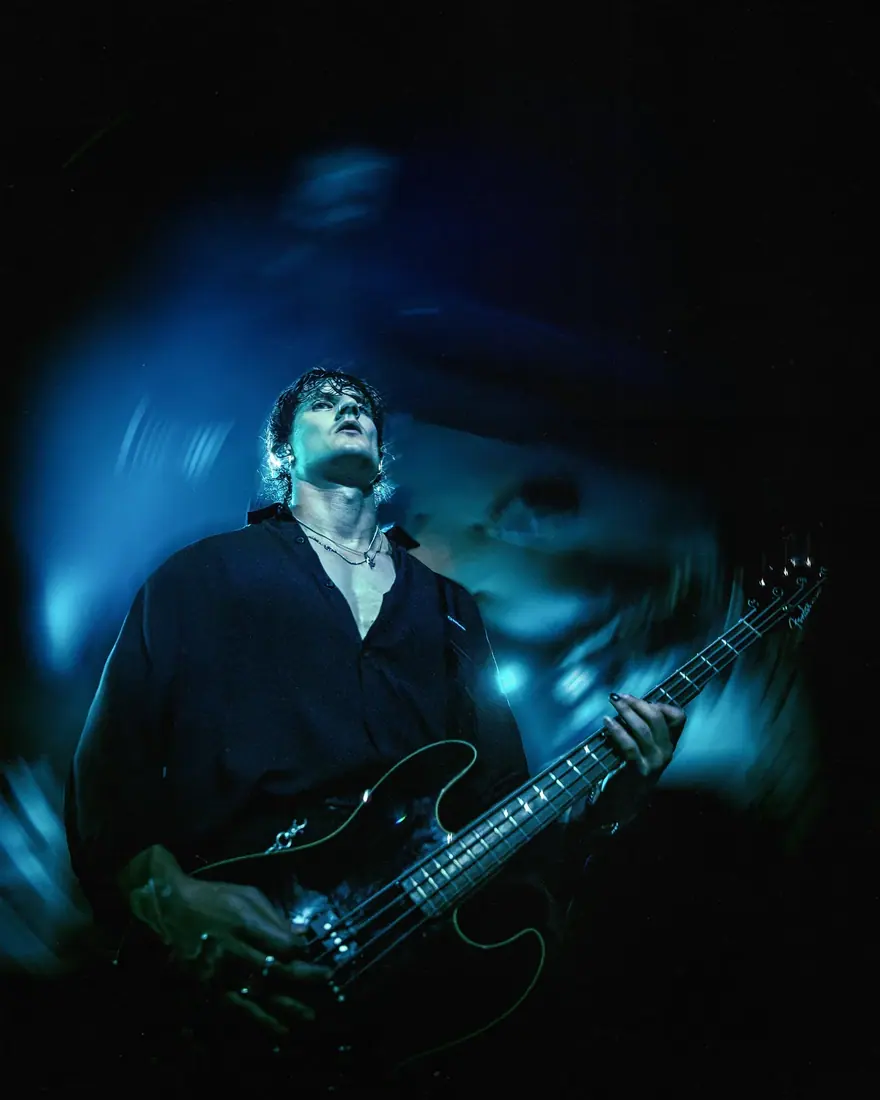 Harpy performing live, concert photography by GLiTCHED ViSUALS
