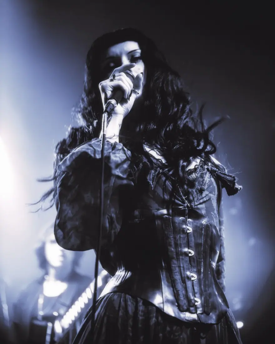 Harpy performing live, concert photography by GLiTCHED ViSUALS