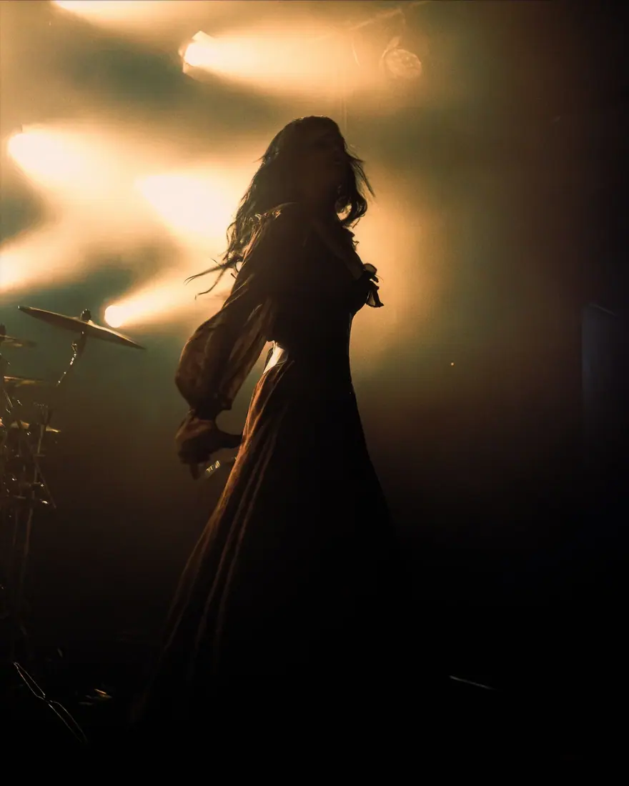 Harpy performing live, concert photography by GLiTCHED ViSUALS