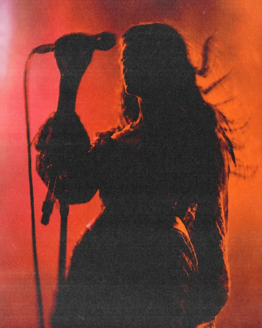 Harpy performing live, concert photography by GLiTCHED ViSUALS