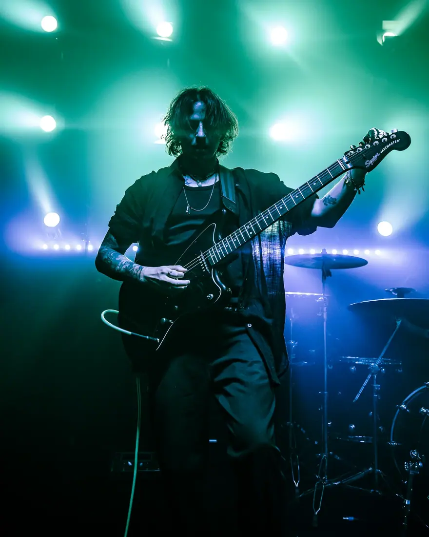 Harpy performing live, concert photography by GLiTCHED ViSUALS