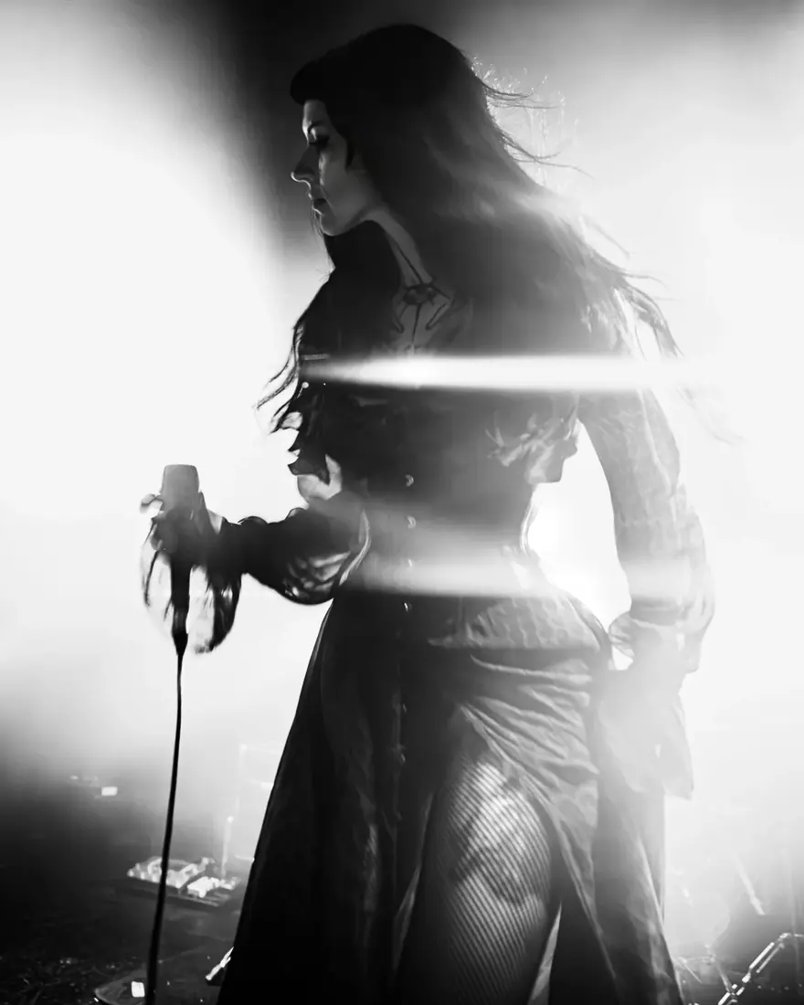 Harpy performing live, concert photography by GLiTCHED ViSUALS