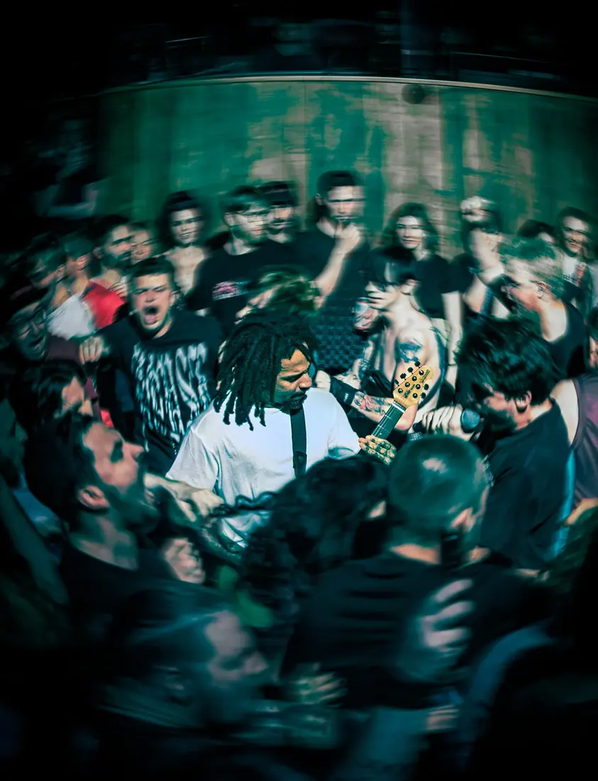 House of Protection performing live, concert photography by GLiTCHED ViSUALS