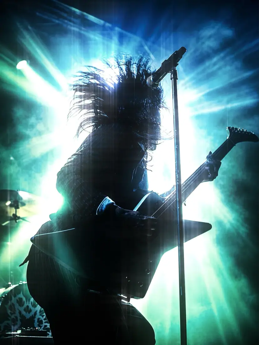 Saint Agnes performing live, concert photography by GLiTCHED ViSUALS